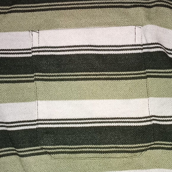 SF Deer Polo Striped Short Sleeve Size XL - Picture 3 of 7